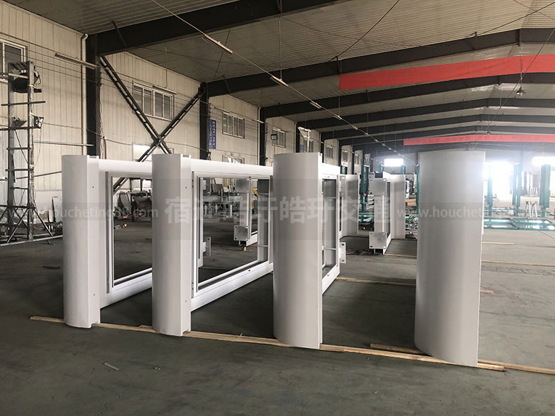  皓玗公交站臺(tái)候車亭廠家生產(chǎn)設(shè)施建設(shè)萬事俱備,蓄勢(shì)待發(fā)配圖一