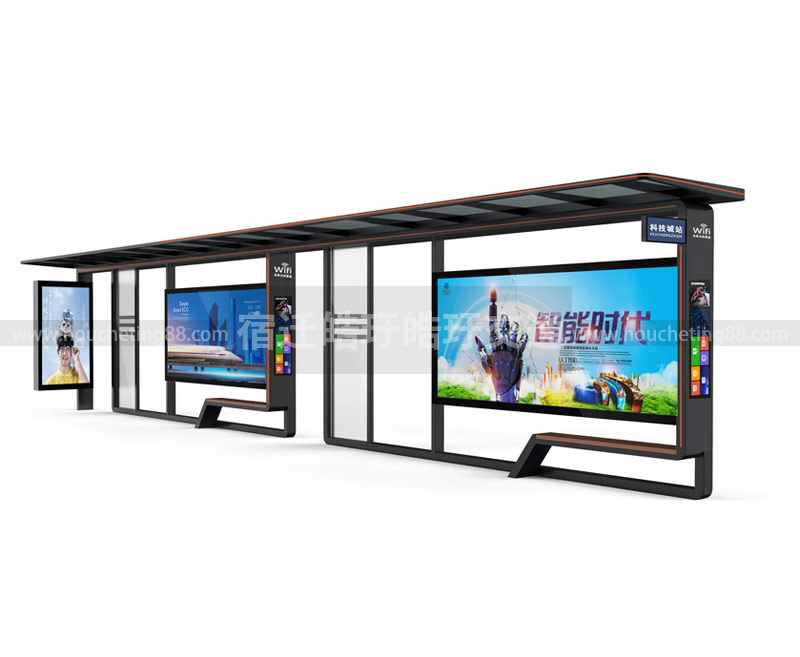 四月百花齊放，皓玗候車亭廠家更是一派生機勃勃配圖