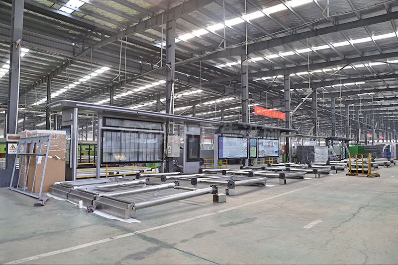 候車亭不銹鋼公交站臺(tái)定制